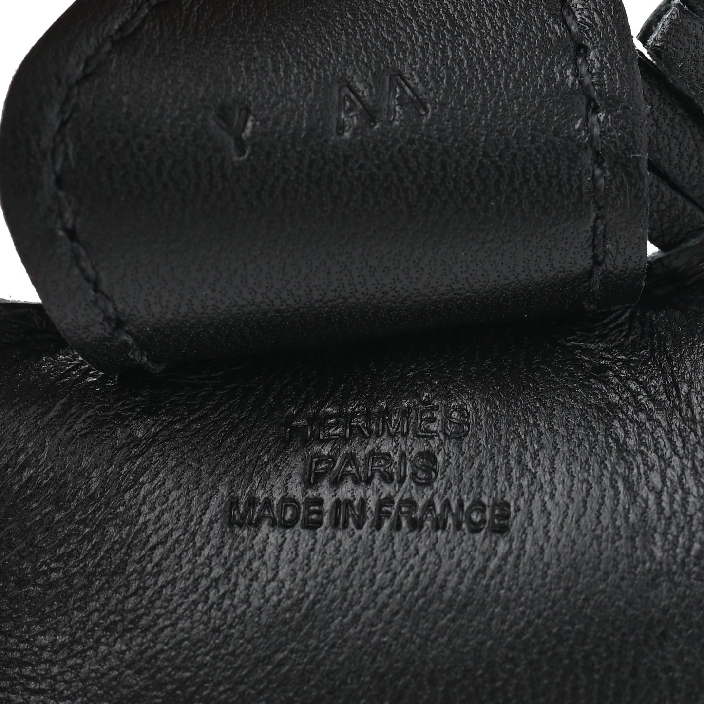 Milo Lambskin Grigri Rodeo Horse Bag Charm So Black