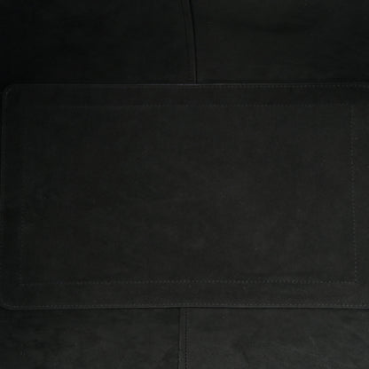 Saint Laurent Smooth Calfskin Maxi Trapezoid Shopping Tote Black 5 of 11