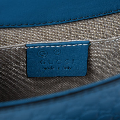 Gucci Microguccissima Mini Emily Shoulder Bag Deep Cobalt 6 of 8