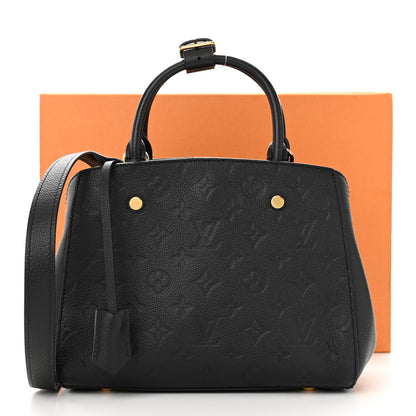 Louis Vuitton Empreinte Montaigne BB Black 11 of 11