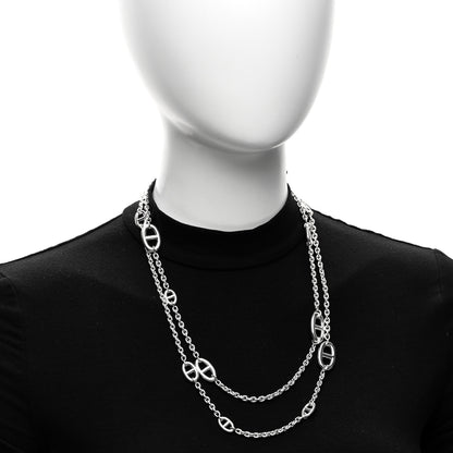 Hermes Sterling Silver Farandole Necklace 120 2 of 6