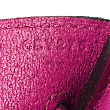 Hermes Togo Birkin 30 Rose Pourpre 7 of 13