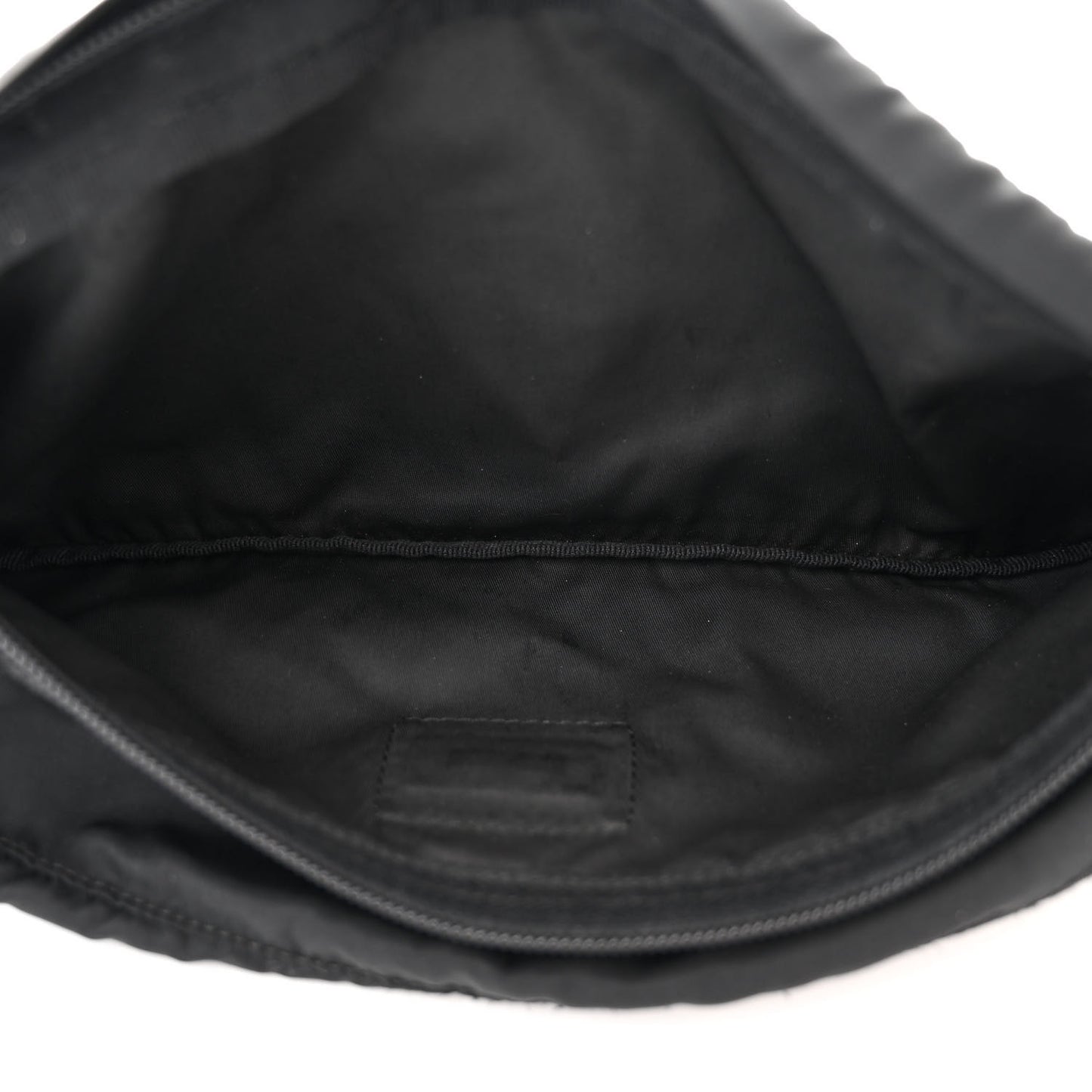 Tessuto Nylon Montagna Belt Bag Black