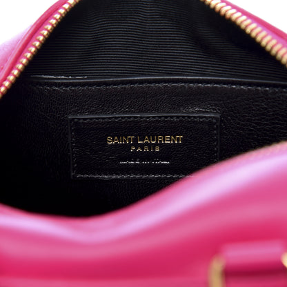 Saint Laurent Lambskin Classic Duffle Toy Pink 6 of 9
