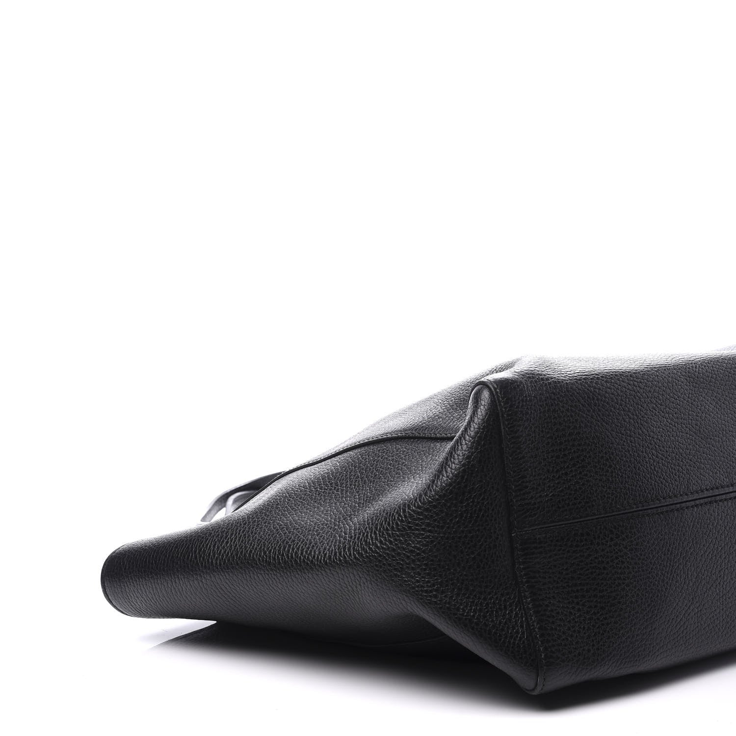 Gucci Pebbled Calfskin Medium Swing Tote Black 5 of 12