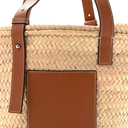 Loewe Raffia Basket Tote Bag Natural Tan 6 of 10