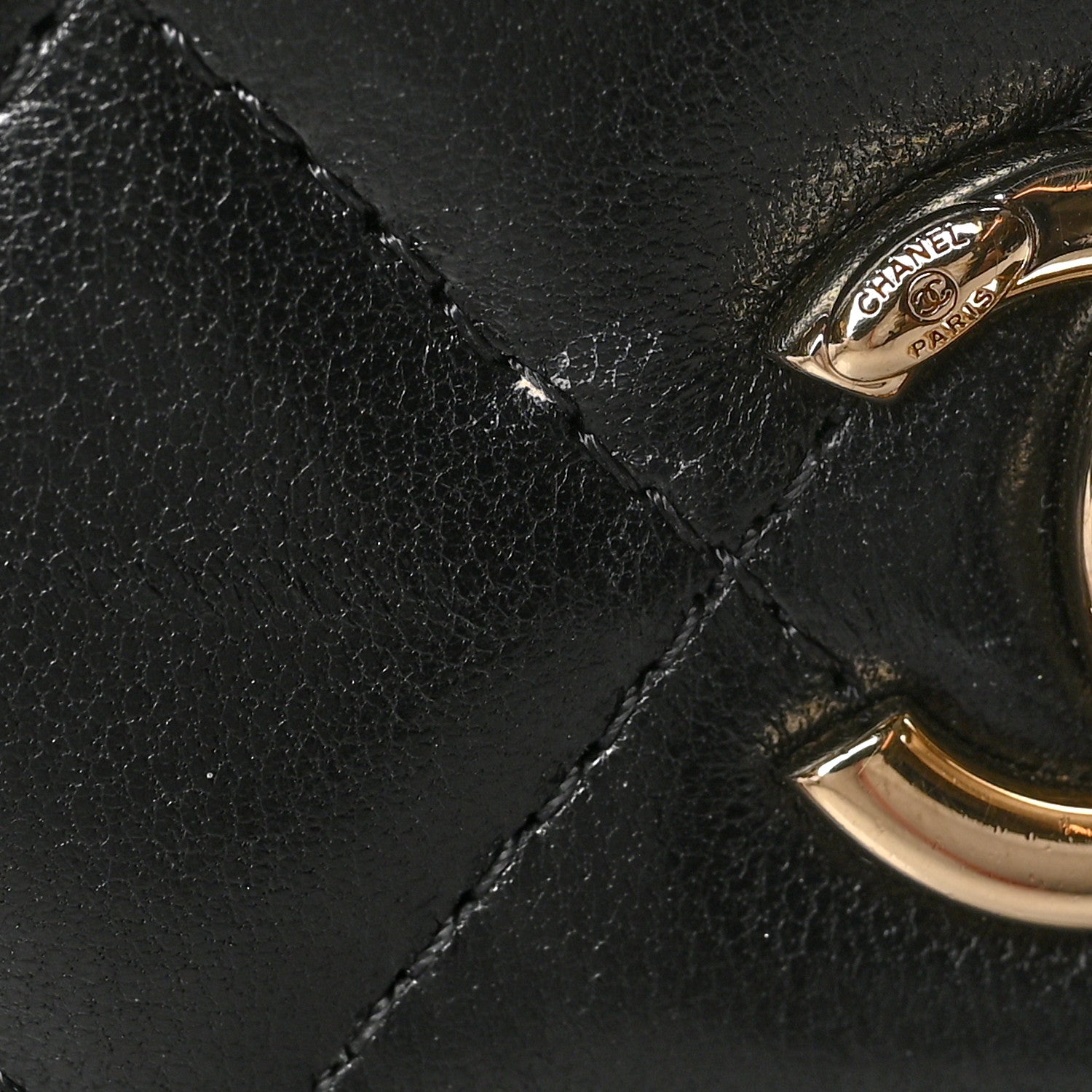 Chanel Lambskin Quilted Mini Trendy CC Chain Wallet Black 11 of 13