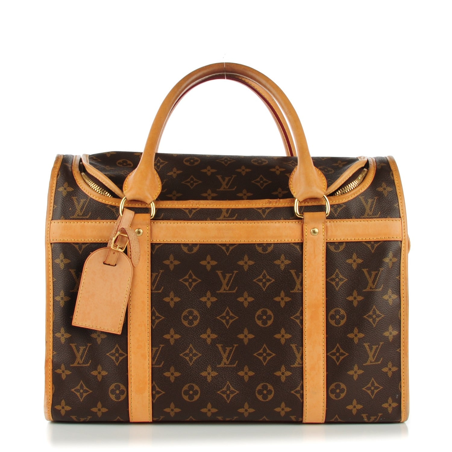 Louis Vuitton Monogram Sac Chien 40 Pet Carrier 1 of 14