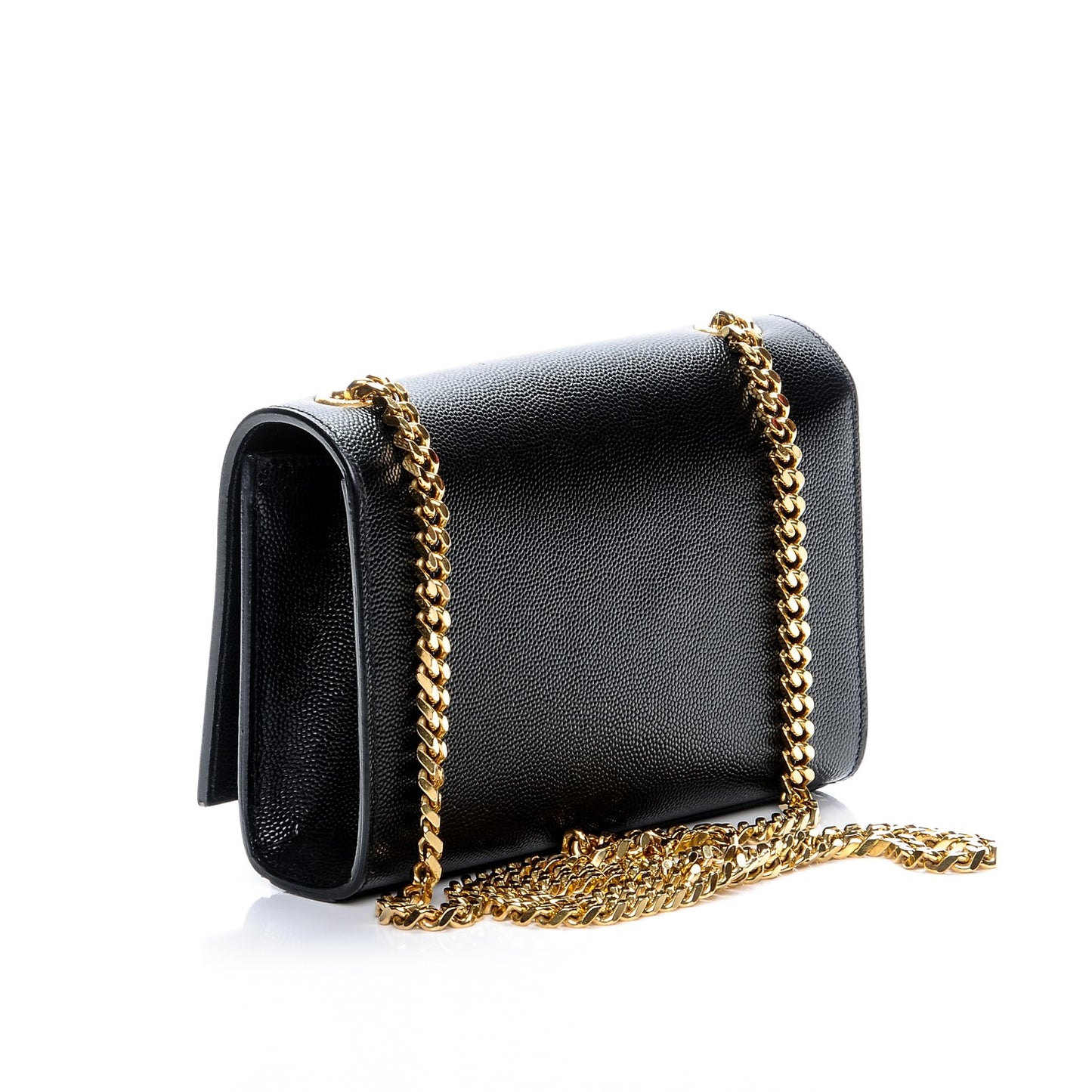 Grain De Poudre Small Monogram Kate Satchel Black