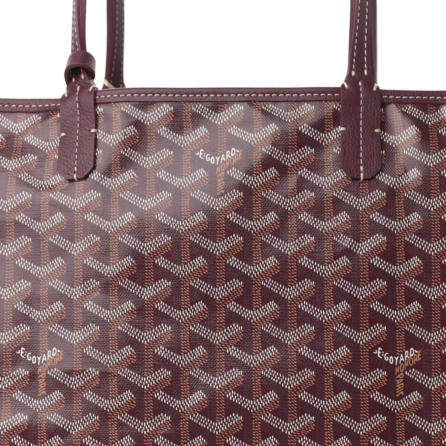Goyard Goyardine Saint Louis PM Bordeaux 7 of 9