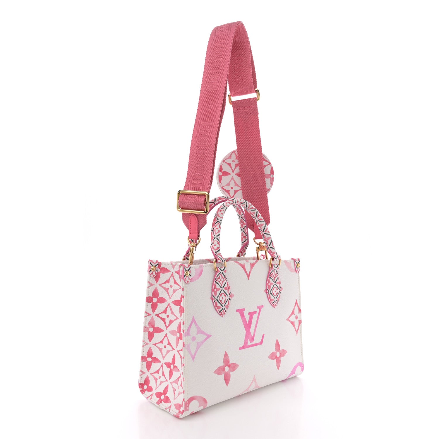 Louis Vuitton Monogram Giant By The Pool 2.0 Onthego PM Pink 3 of 9