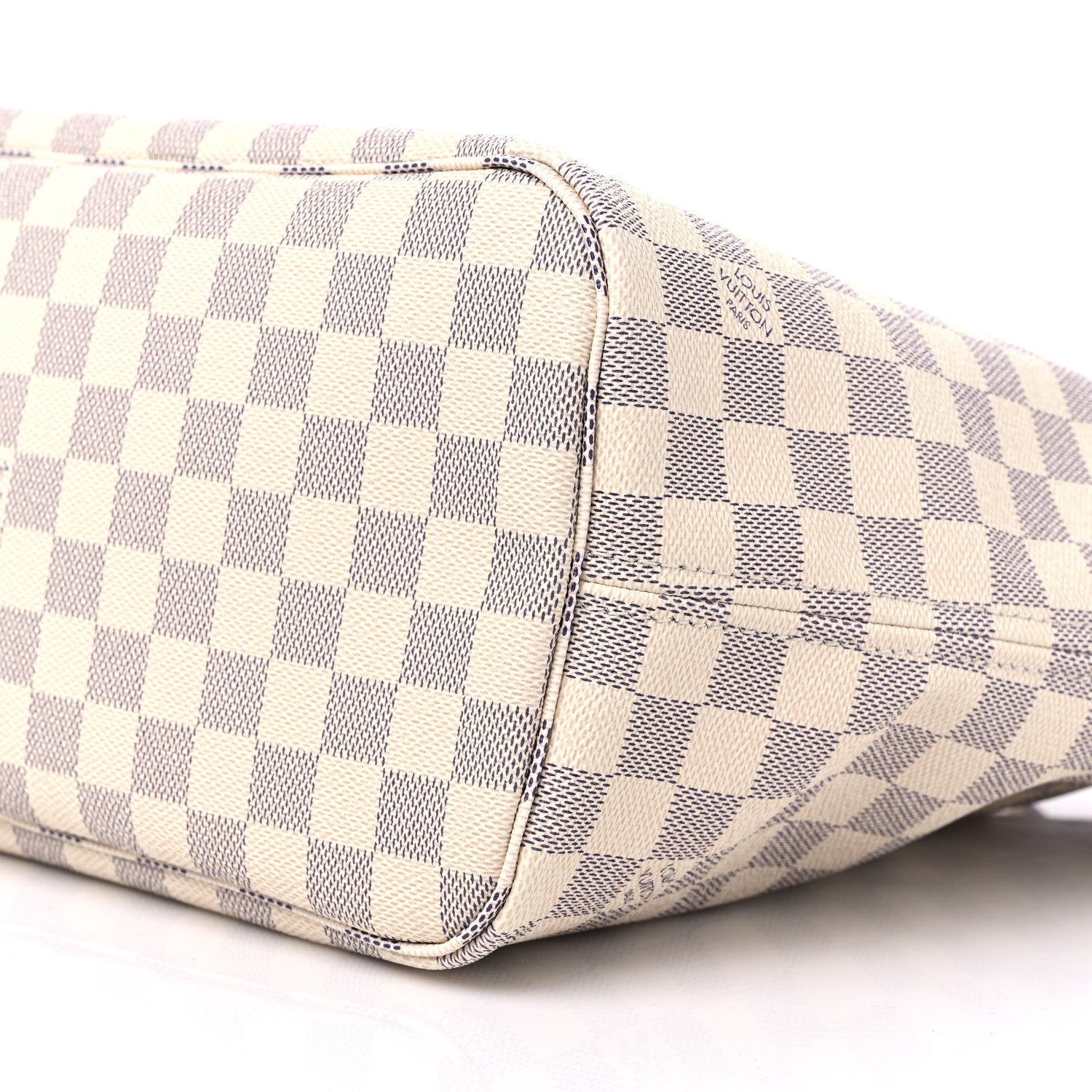 Louis Vuitton Damier Azur Neo Neverfull MM Rose Ballerine 9 of 11