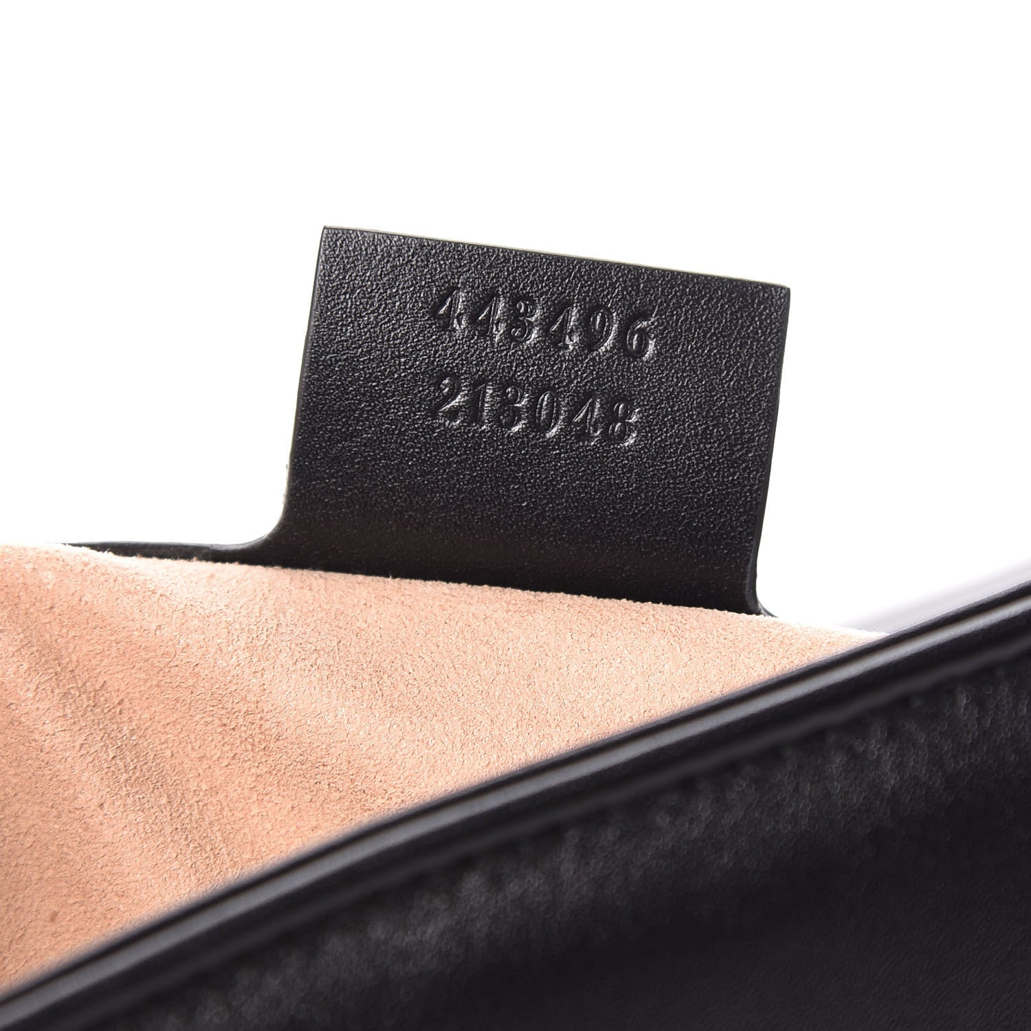 Gucci Calfskin Matelasse Medium GG Marmont Shoulder Bag Black 9 of 12