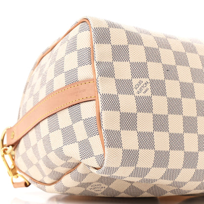 Louis Vuitton Damier Azur Speedy Bandouliere 25 9 of 12