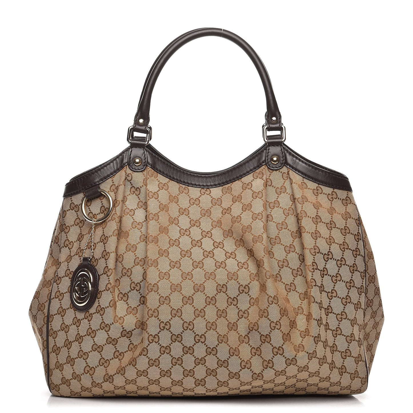 Monogram Large Sukey Tote Dark Brown