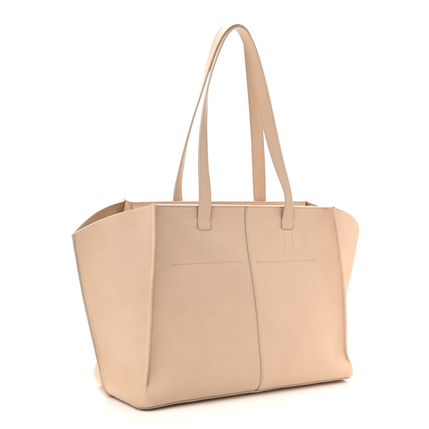 Mansur Gavriel Calfskin Zip Multitude Tote Aglio 2 of 9