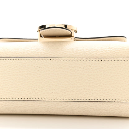 Gucci Dollar Calfskin Interlocking G Crossbody Bag Mystic White 12 of 15