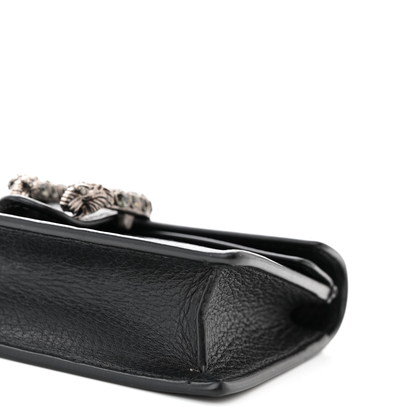 Calfskin Super Mini Dionysus Shoulder Bag Black