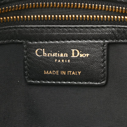Christian Dior Lambskin Cannage Large Dior Soft Shopping Tote Black 5 of 9