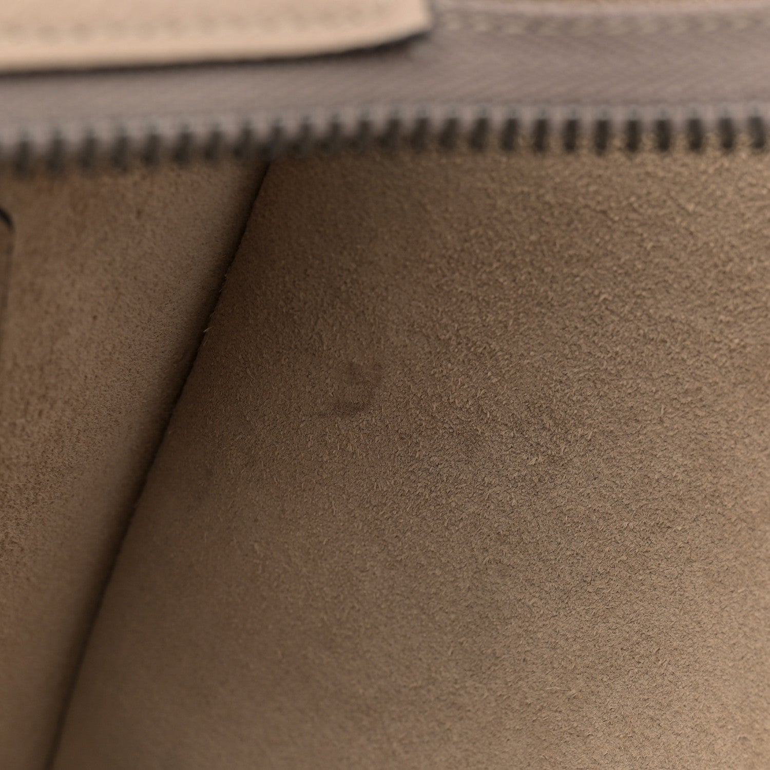 Celine Drummed Calfskin Mini Luggage Dune 11 of 20