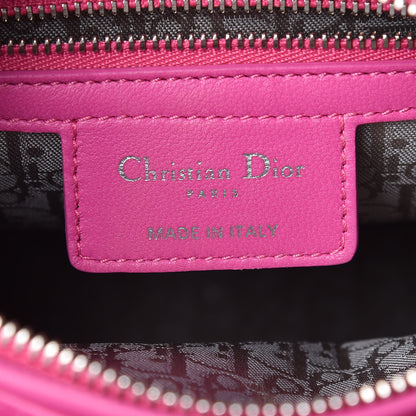 Christian Dior Lambskin Cannage Medium Lady Dior Pink 6 of 9
