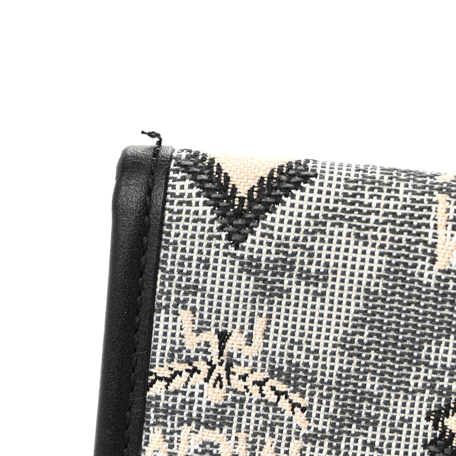 MCM Nappa Jacquard Monogram Large Tote Grey 12 of 13