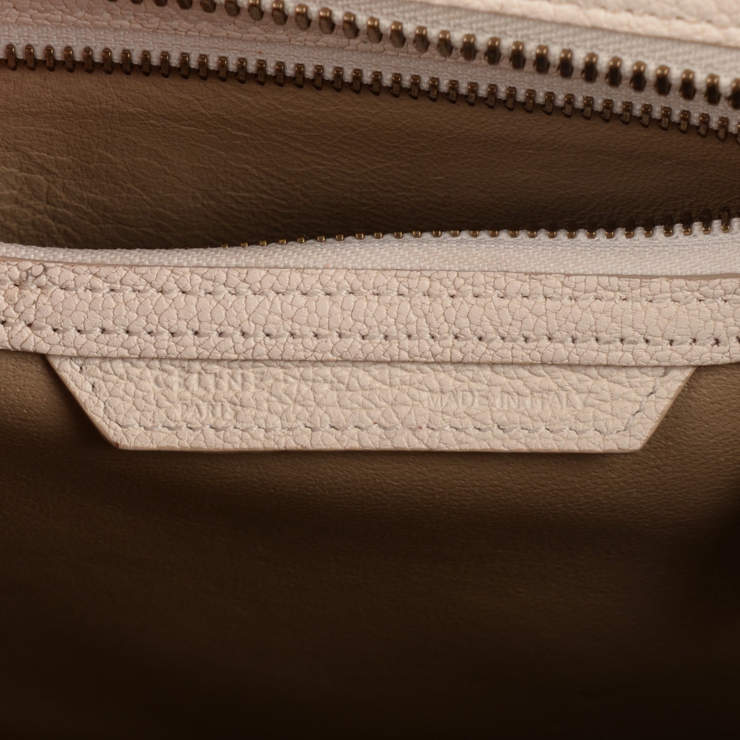 Celine Goatskin Micro Luggage White 14 of 15