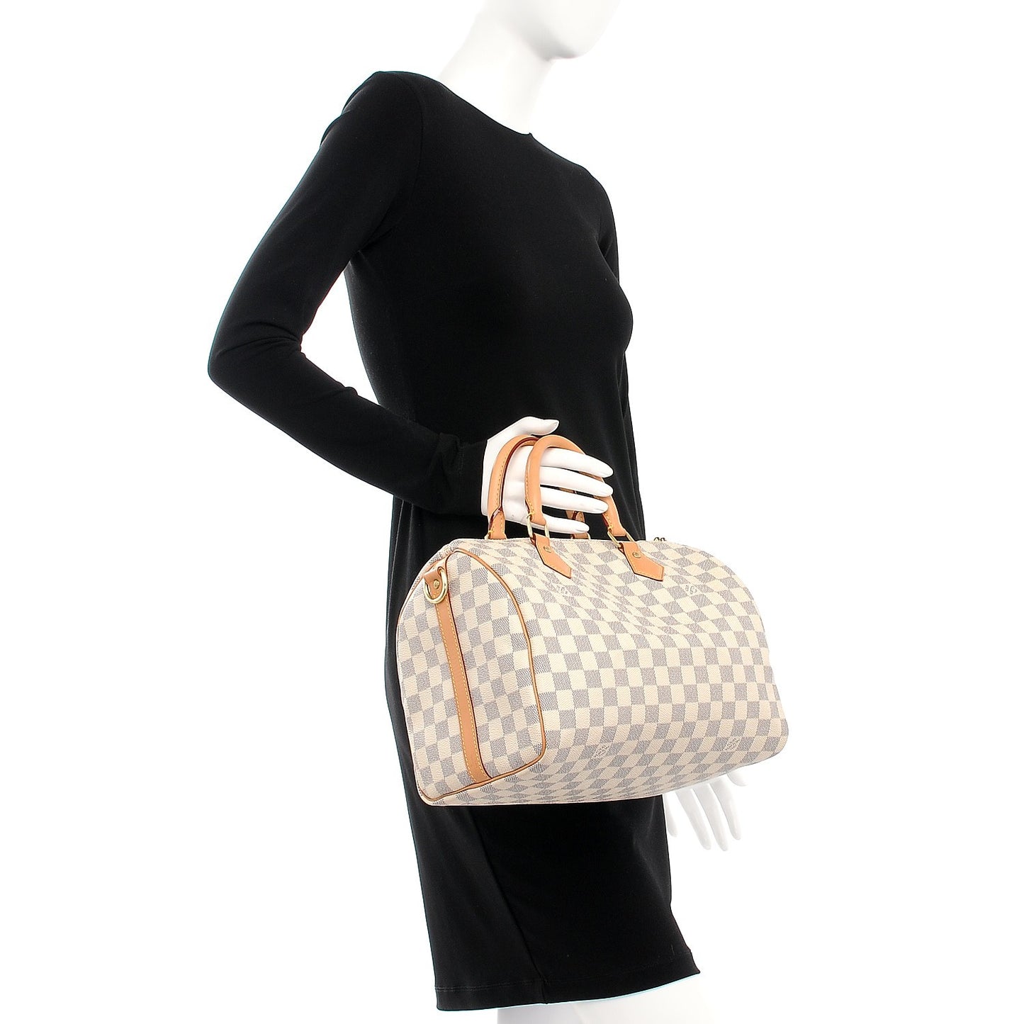 Damier Azur Speedy Bandouliere 30