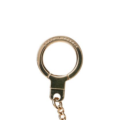 Louis Vuitton Metal Pochette Extender Key Ring Chain Gold 4 of 4