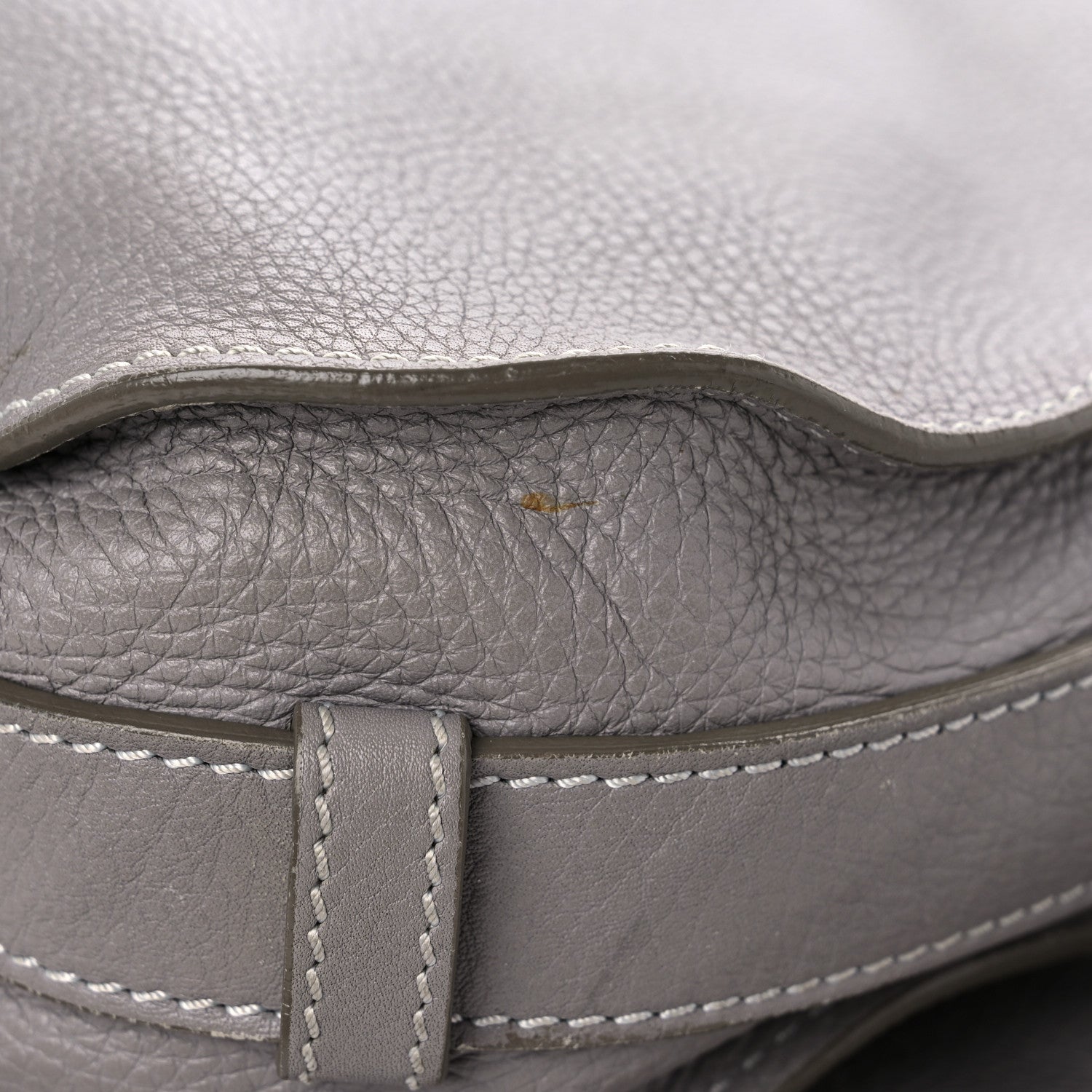 Chloe Calfskin Medium Marcie Round Crossbody Bag Cashmere Grey 11 of 25