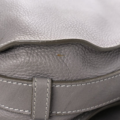 Chloe Calfskin Medium Marcie Round Crossbody Bag Cashmere Grey 11 of 25