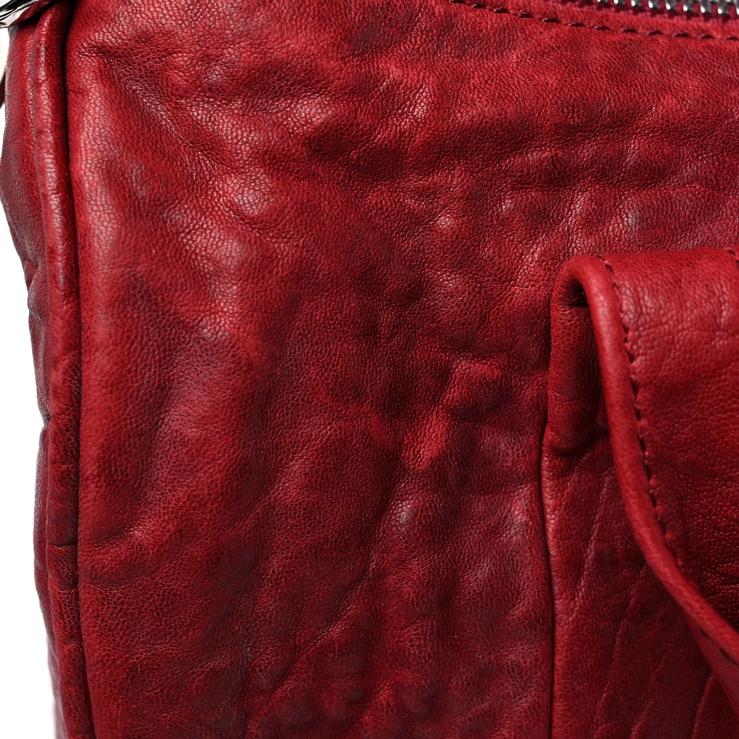 Alexander Wang Pebbled Lambskin Rocco Spice Silver Hardware 12 of 12