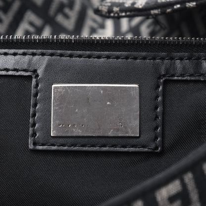Fendi Zucchino Shoulder Bag Black 6 of 27