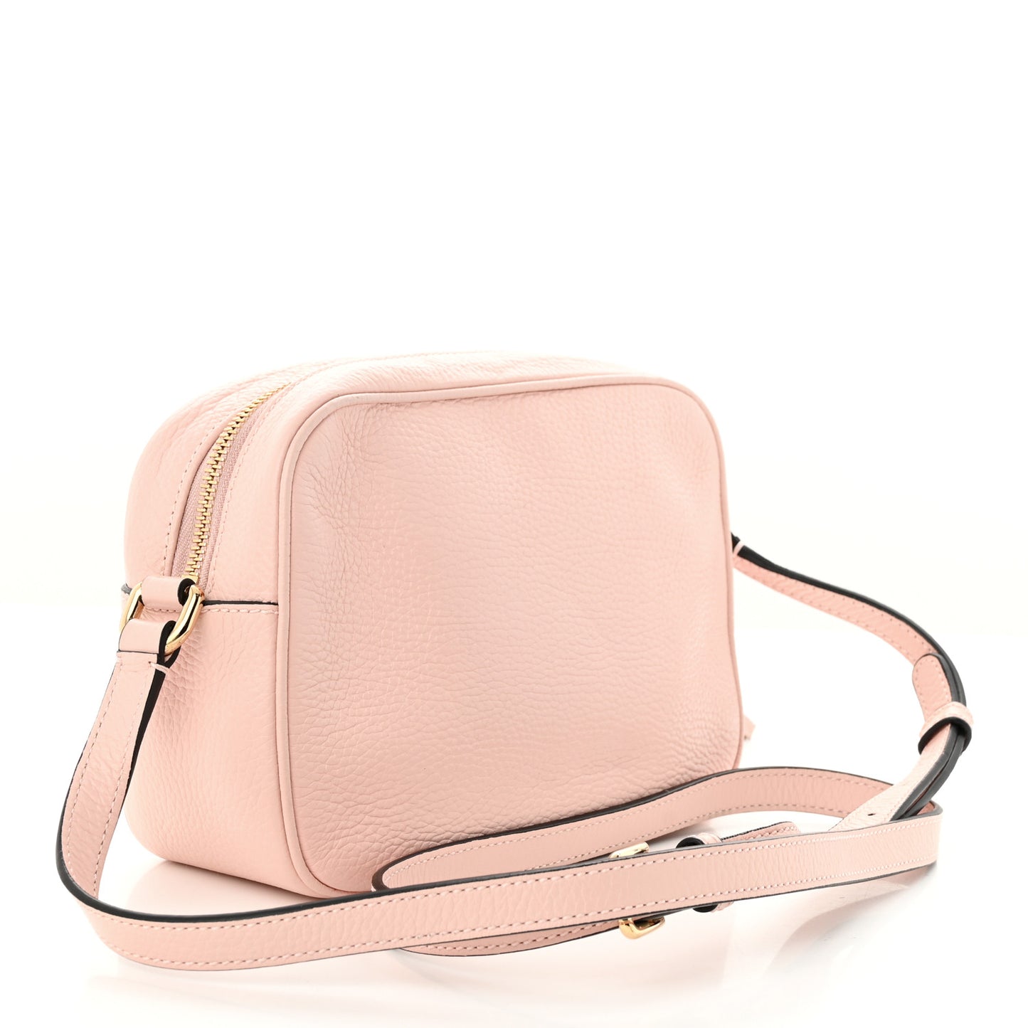 Calfskin Pom Pom Glam Crossbody Pink