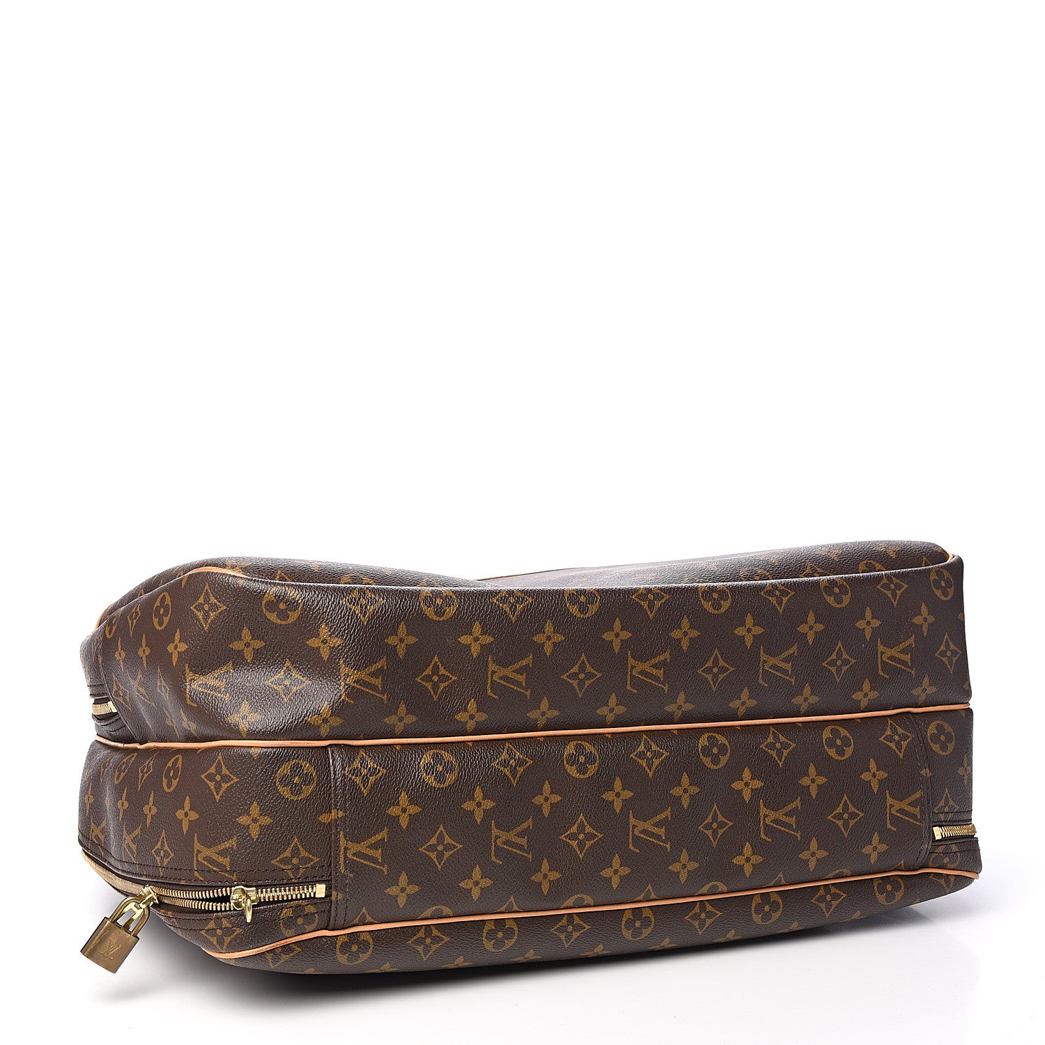 Louis Vuitton Monogram Alize 2 Compartment Luggage Travel Bag 3 of 11