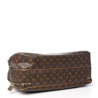 Louis Vuitton Monogram Alize 2 Compartment Luggage Travel Bag 3 of 11