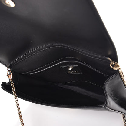 Versace Calfskin Palazzo Chain Evening Bag Black 8 of 15