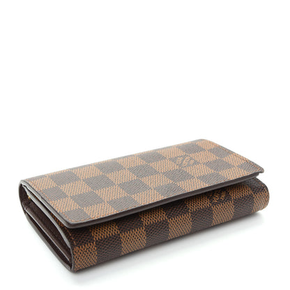 Louis Vuitton Damier Ebene Porte-Monnaie Billets Tresor Wallet 4 of 7