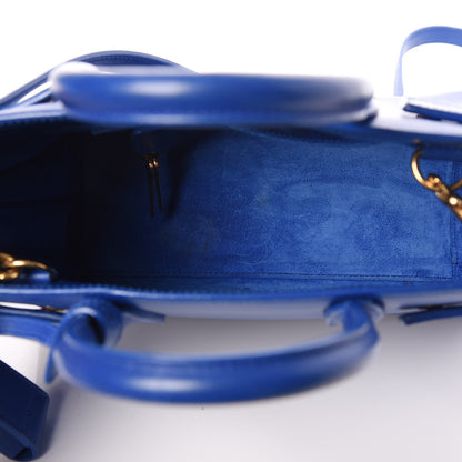 Saint Laurent Calfskin Nano Sac De Jour Royal Blue 5 of 8