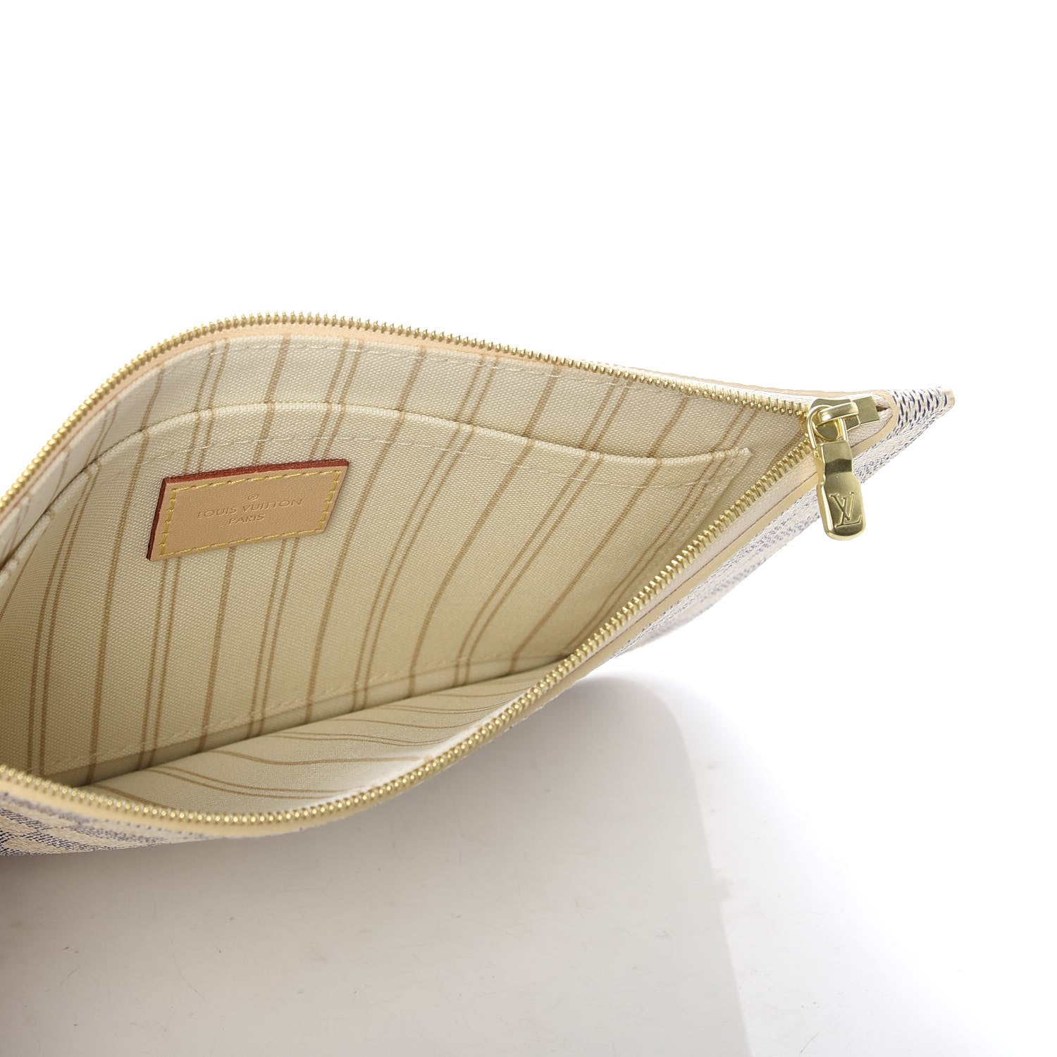 Louis Vuitton Damier Azur Neverfull MM GM Pochette 5 of 7