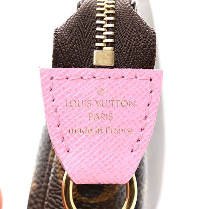 Louis Vuitton Monogram 2022 Christmas Animation Paris Mini Pochette Accessories Pink 6 of 7