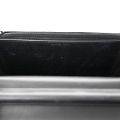 Chanel Glazed Aged Calfskin Reissue Wallet On Chain WOC Black 12 of 13