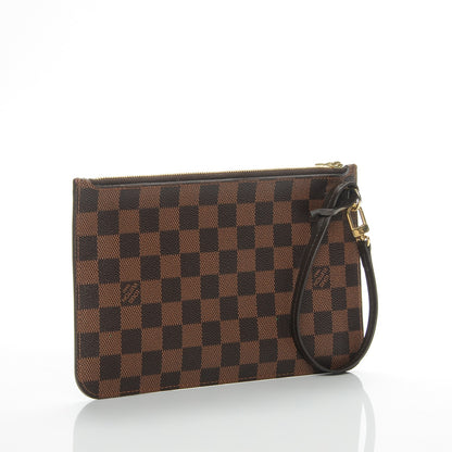 Louis Vuitton Damier Ebene Neverfull MM GM Pochette 3 of 7