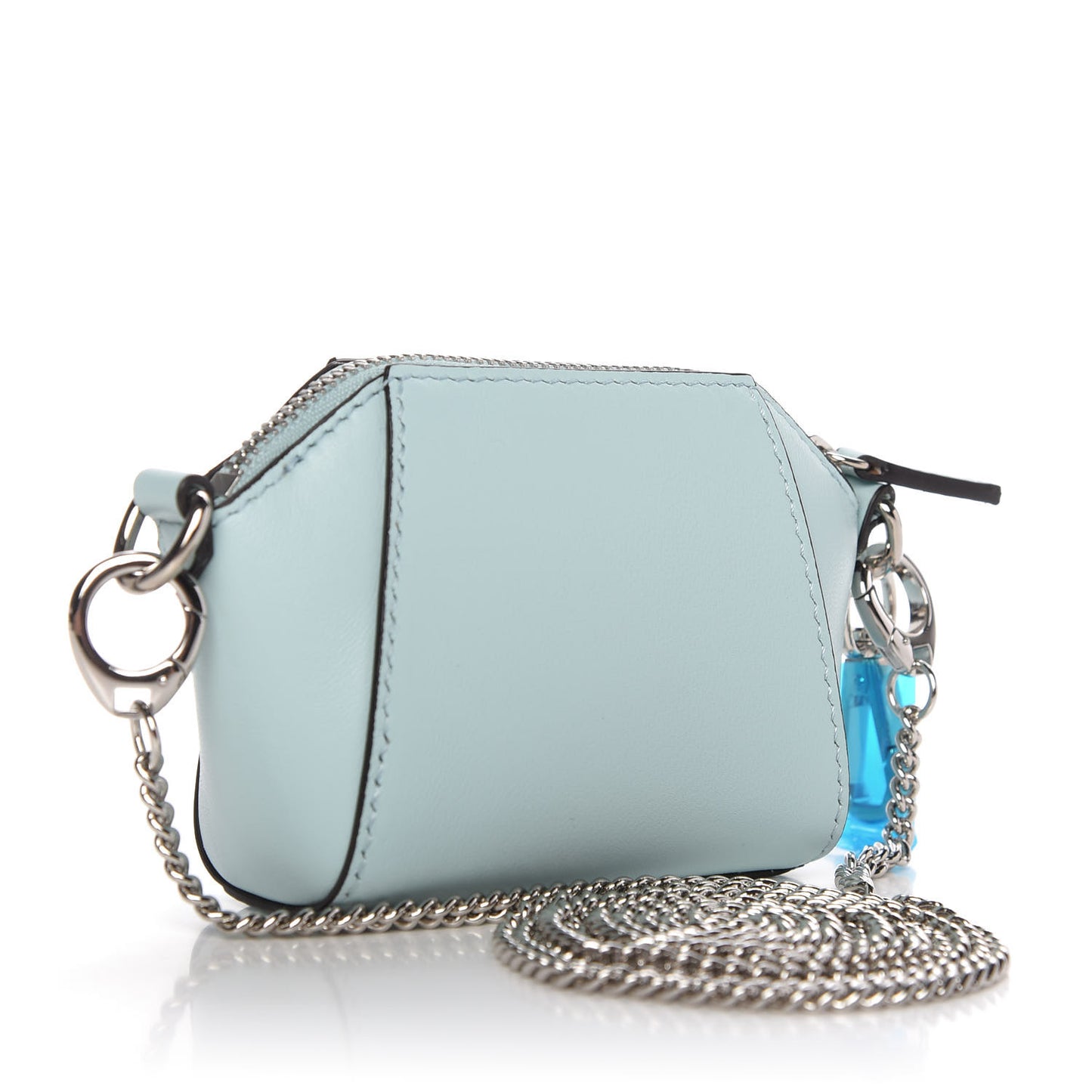 Lambskin Baby Antigona Light Blue