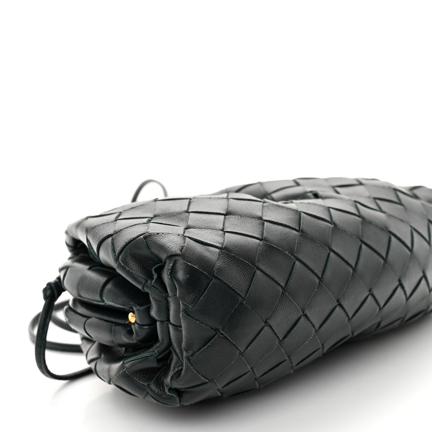 Nappa Intrecciato The Mini Pouch Bottle Green