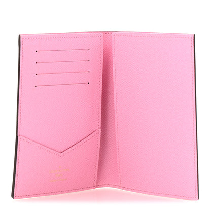 Louis Vuitton Monogram 2022 Christmas Animation Paris Passport Cover Pink 5 of 6