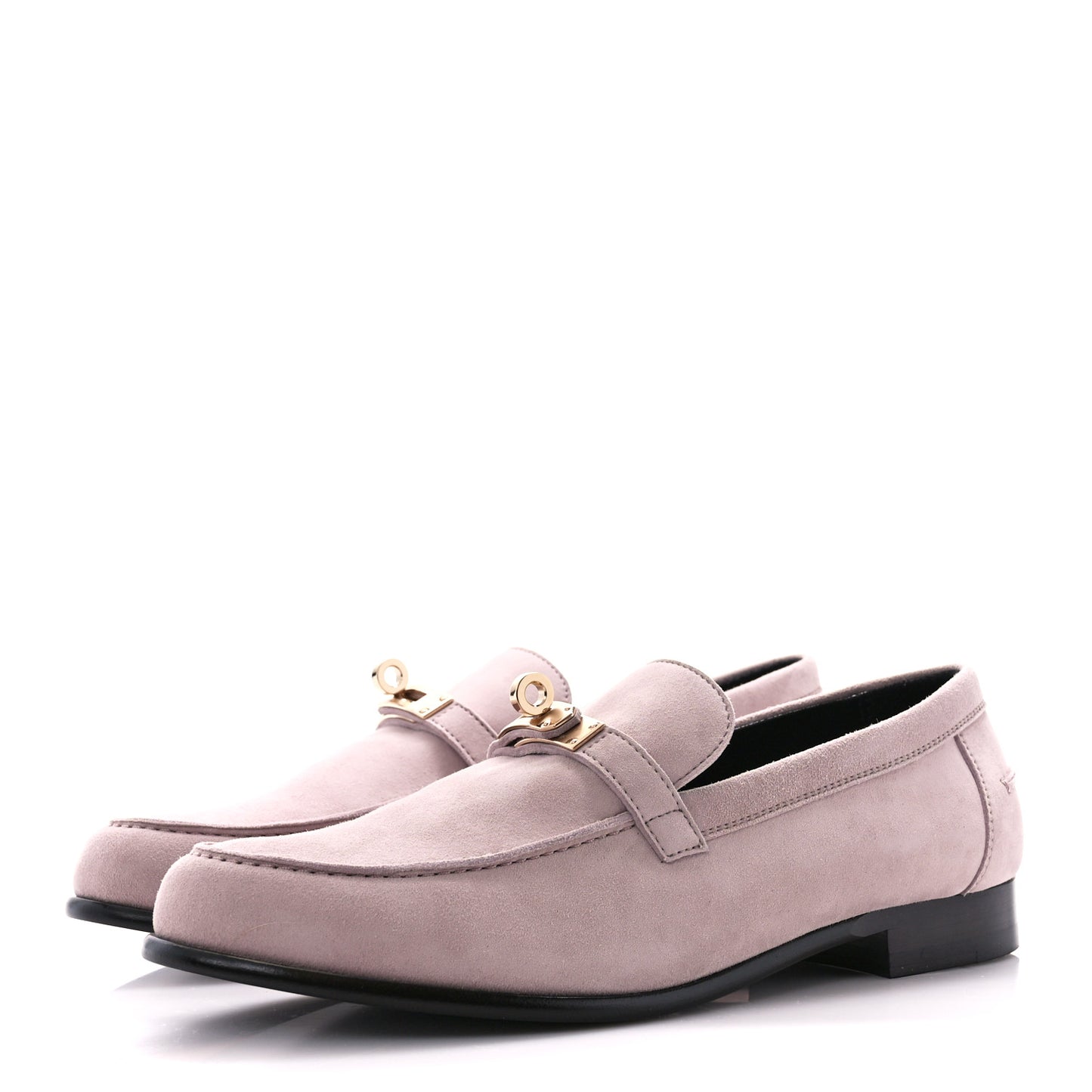 Suede Goatskin Womens Destin Loafer 41 Rose Opaline