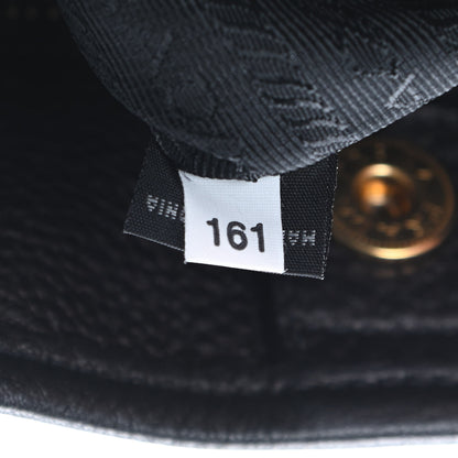 Prada Tessuto Nylon Vitello Daino Tote Black 7 of 11
