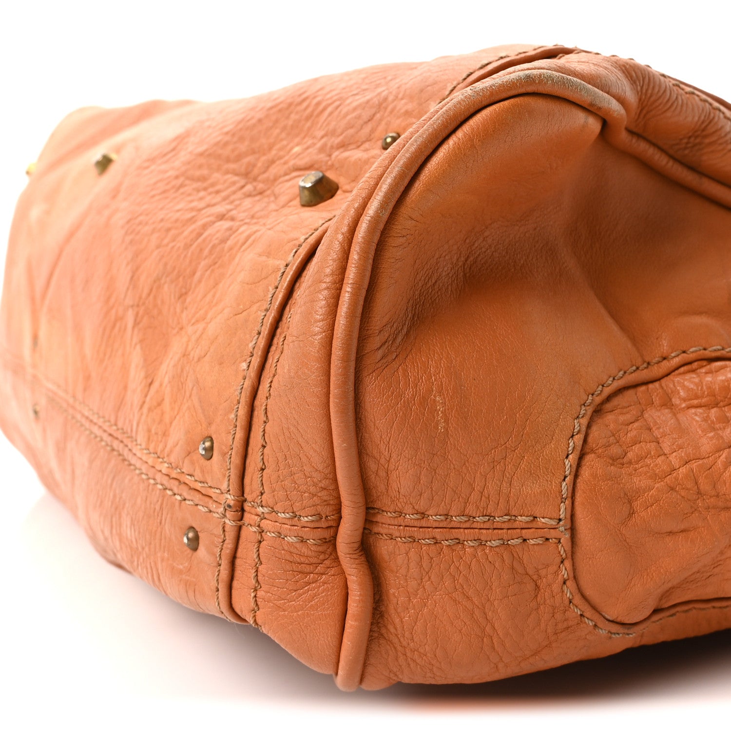 Chloe Calfskin Medium Paddington Satchel Tan 9 of 9