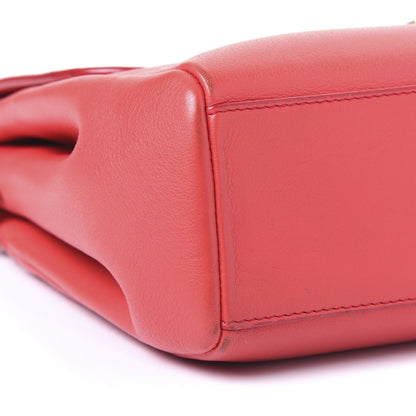 Christian Dior Calfskin Small Diorling Red 6 of 12